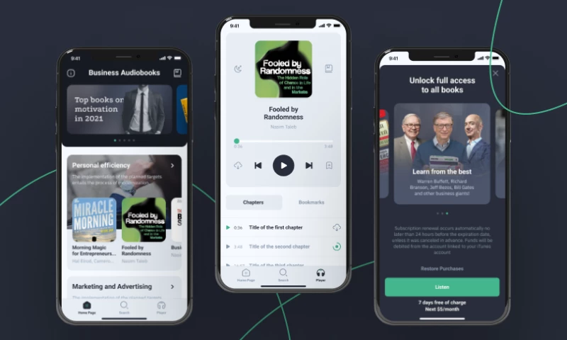 MetaProject - Audiobooks for entrepreneurs - purchase and listen