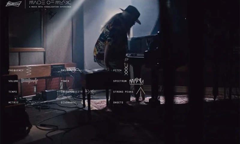 Webcore Interactive - AI - Budweiser Made of Music