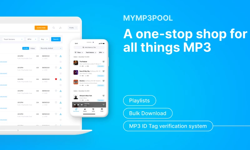MyMP3Pool: A one-stop shop for all things MP3