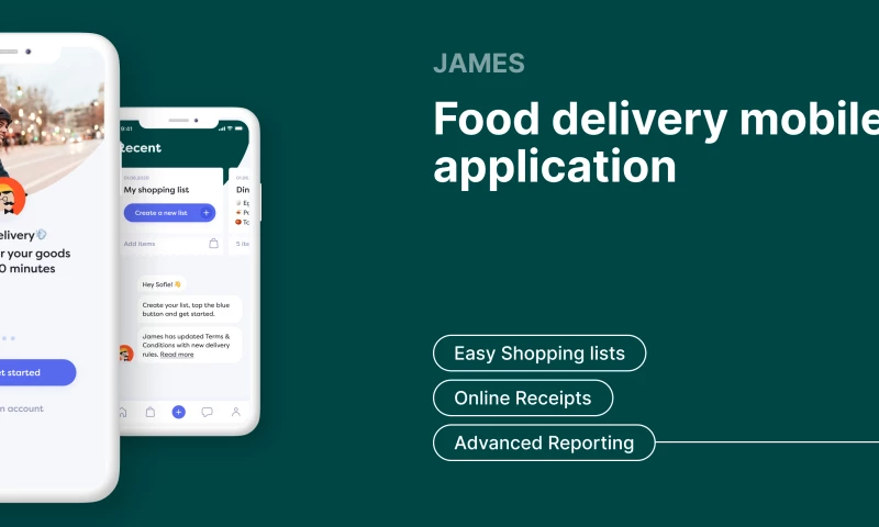 James Butler: Food delivery mobile application