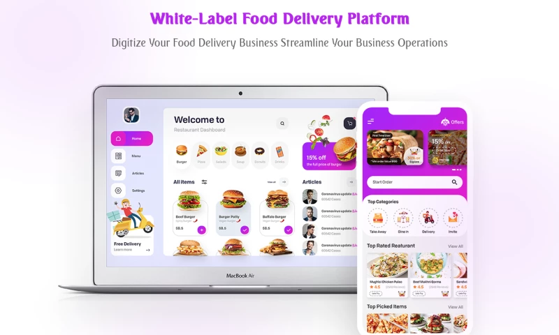 DeviceBee Technologies - On Demand Food Delivery