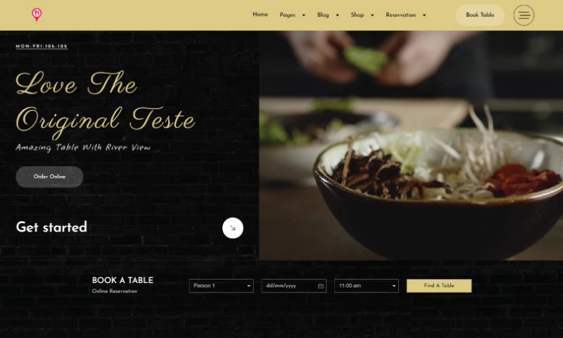 ThatsEnd Pvt. Ltd. - Website Design for Restaurant