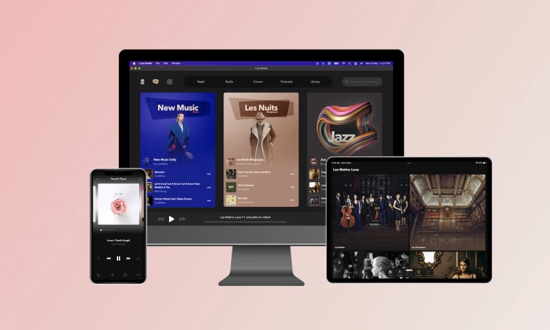 Canopas - Luxe Radio - A radio, music streaming, and podcast platform for Moroccan people.