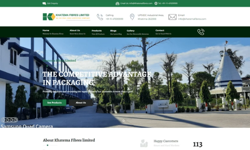 Parvati And Sons - Khatema Fibres Limited