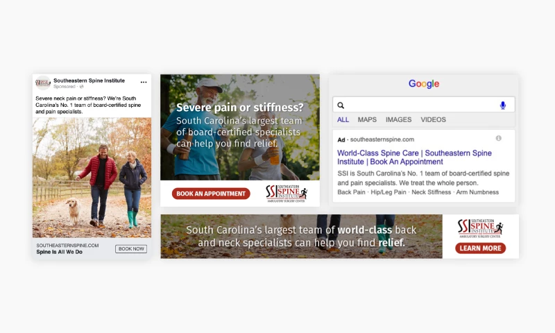 Evolve Healthcare Marketing - Patient Acquisition Campaign - Spine Surgery