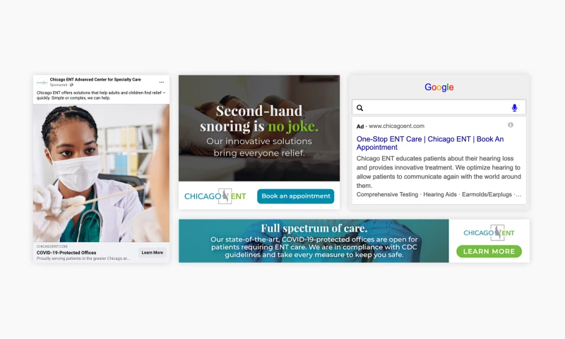 Evolve Healthcare Marketing - Patient Acquisition Campaign - ENT