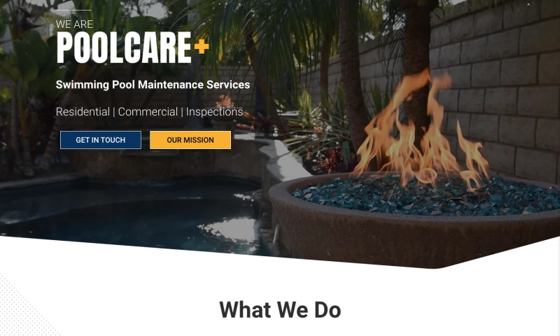 BUILD A BETTER WEBSITE LLC - Poolcare Plus