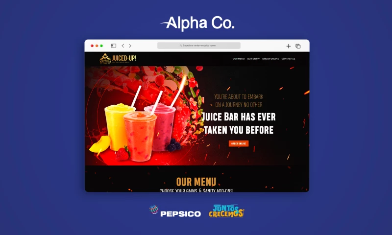 Alpha Co. Marketing & Media - JUICED-UP