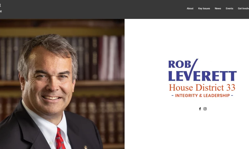 Vote Rob Leverett Website