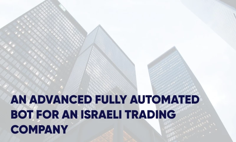 A Fully Automated Trading Bot