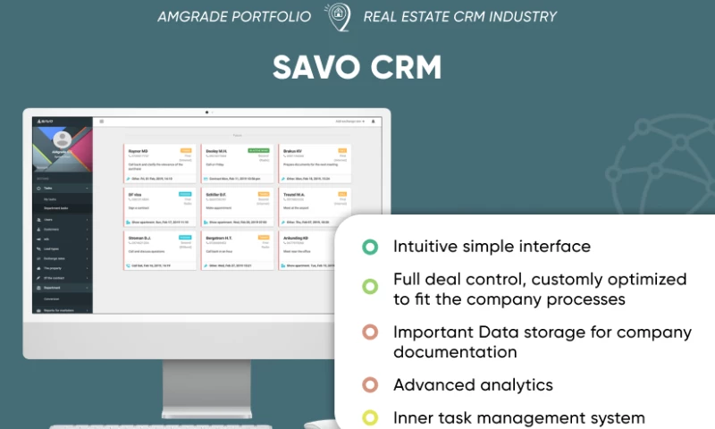 SAVO- Real Estate CRM system