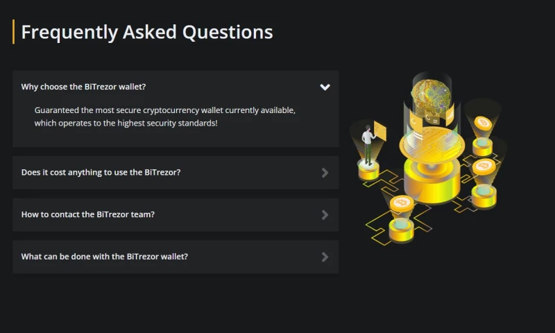 Wolftech Studio - BiTrezor crypto wallet