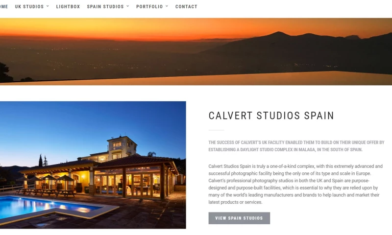 Wolftech Studio - Calvert Studios website
