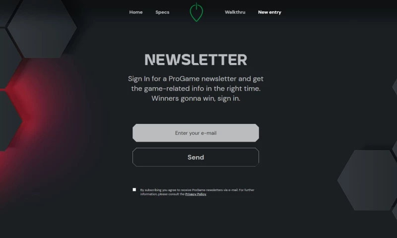 Wolftech Studio - Pro Game Beverages website