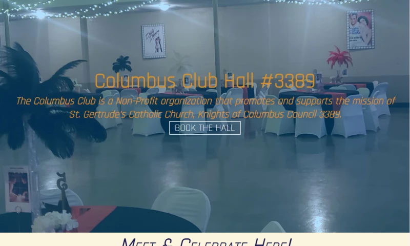 Williams Web Solutions - Columbus Club Hall #3389