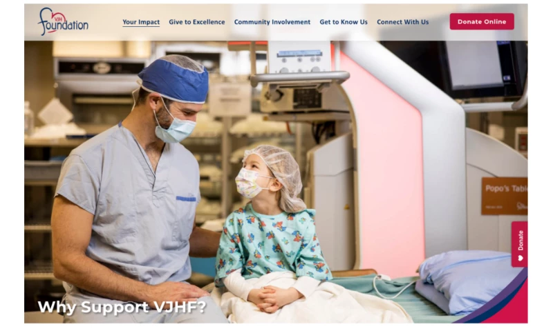 Lesia Design + Digital - Vernon Jubilee Hospital Foundation