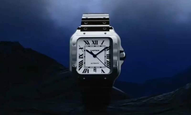 Tech Exon - Cartier Watch Product Animation