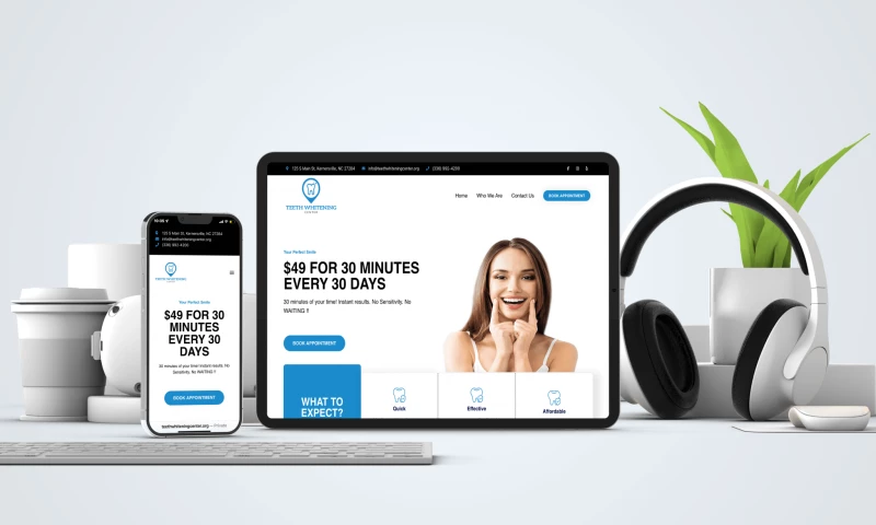 Good Energy Web Design - Teeth Whitening Center