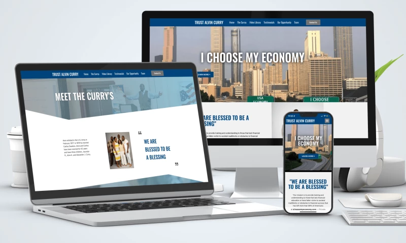 Good Energy Web Design - Trust Alvin Curry