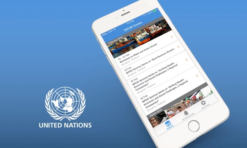 United Nations ESCAP iPhone App