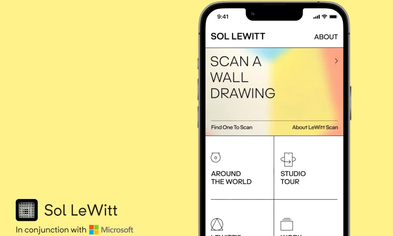 Sol LeWitt, in conjunction with Microsoft
