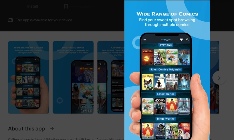 Verve Systems - River Comics App