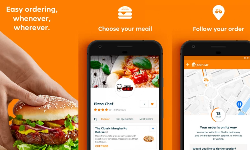 SemiDot Infotech - JUST EAT - Food Deliver App