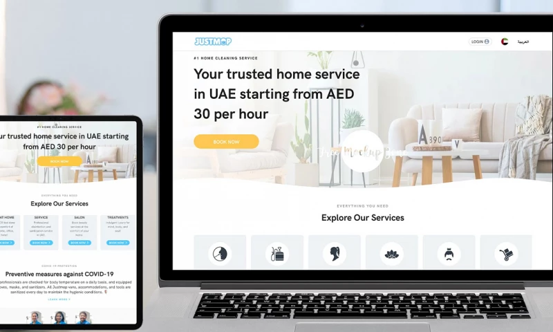 SemiDot Infotech - Justmop - Home Cleaning Services