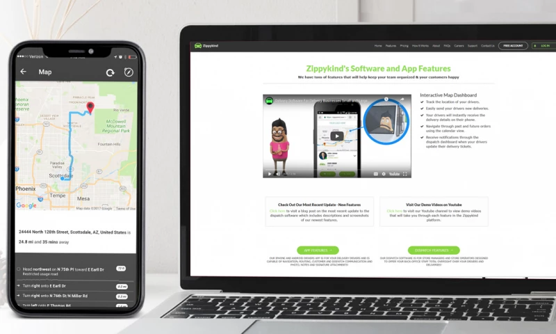 SemiDot Infotech - Zippykind - Courier Delivery App
