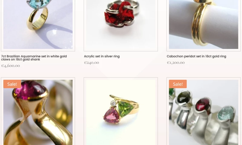 Format.ie - Jewellery Design E Commerce Website