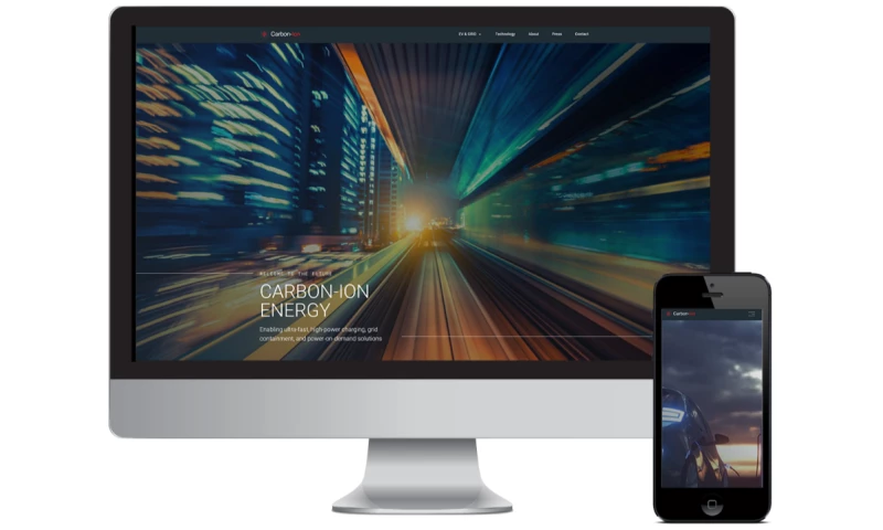 Seota Digital Marketing - EV Battery Website in WordPress