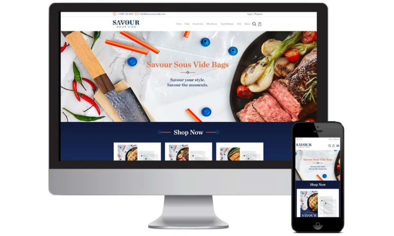 Seota Digital Marketing - Shopify eCommerce Design Food Product