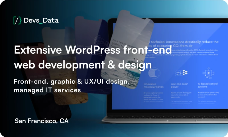 Comprehensive web development & design