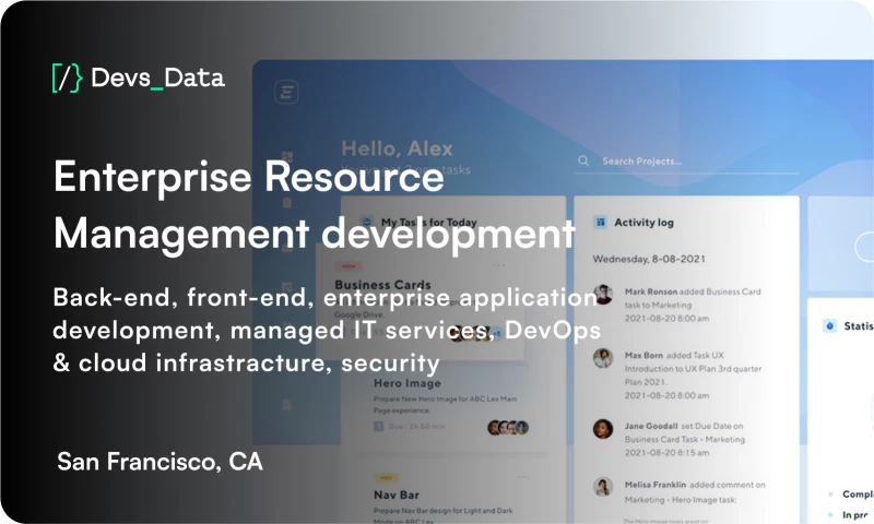 Custom-made ERP & PM system