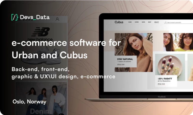 High-level e-commerce software solution