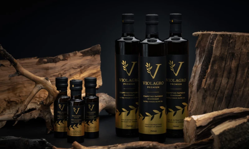 ANAGNOSTELOU CREATIVE STUDIO - VIOLAGRO PREMIUM | EXTRA VIRGIN OLIVE OIL