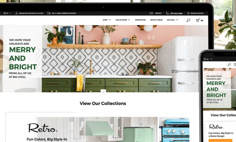 Magento 2 Store for Household Appliances