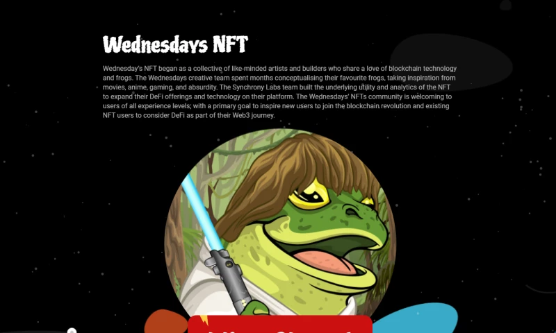 Start Designs - WednesDayNFT - Web Design & Development