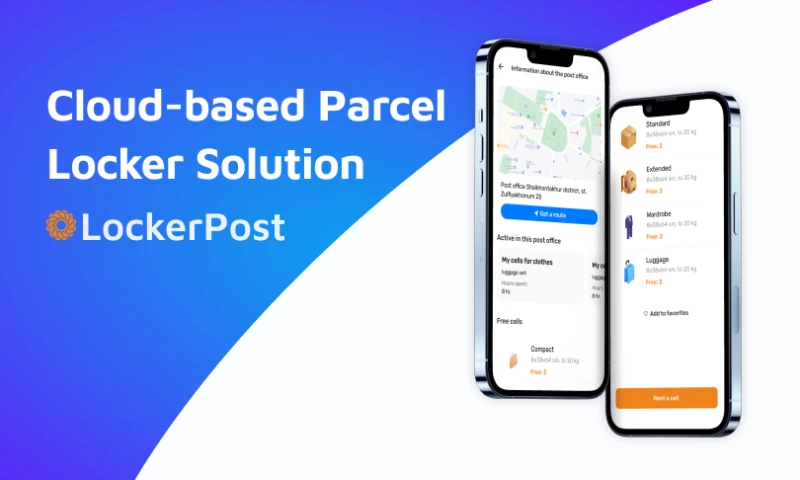 LockerPost Cloud-based parcel locker