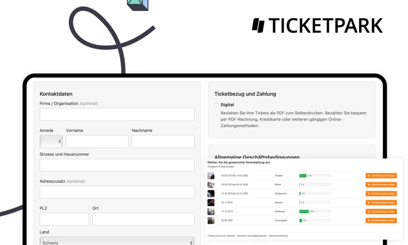 The Software House - Ticketing system for events in Switzerland
