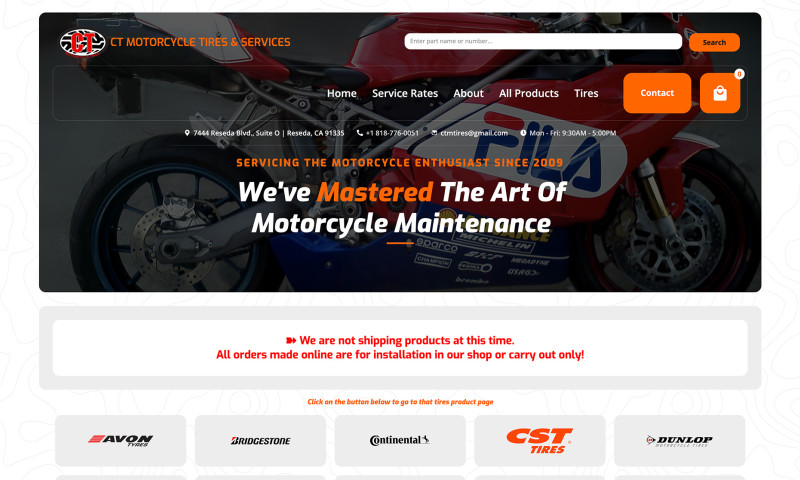 Rocketboy Media, Inc. - CT Motorcycle Tires & Service