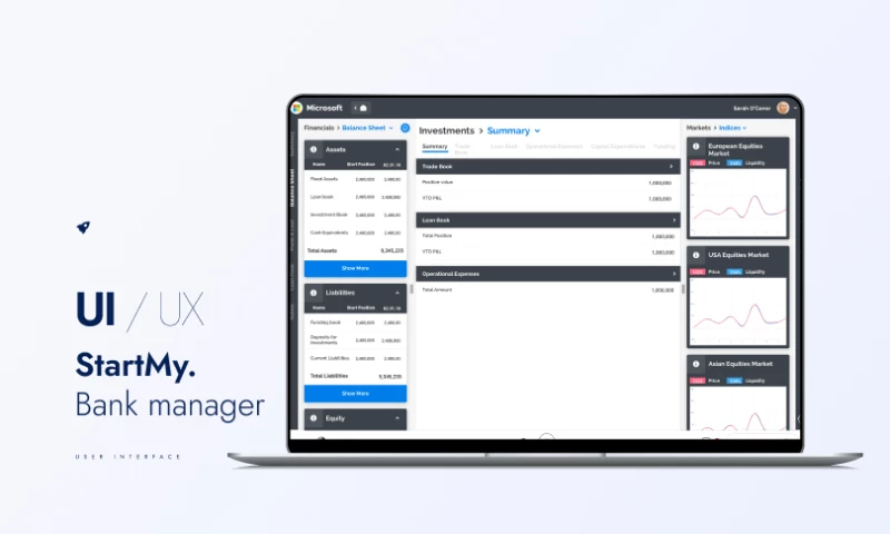 Enkonix - StartMy. Bank Manager Training Platform