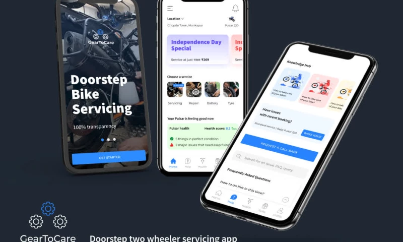 Designing Doorstep 2-Wheeler Servicing Experience- GearToCare