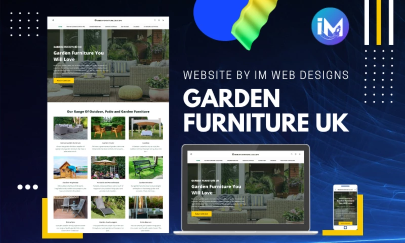 eCommerce Website Design & Development for Garden Furniture UK