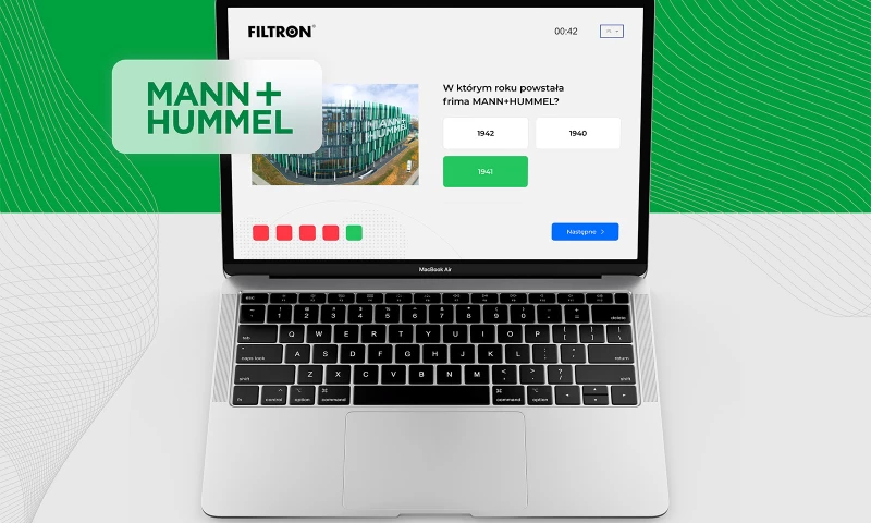 Filtron - custom app for leading automotive concerns