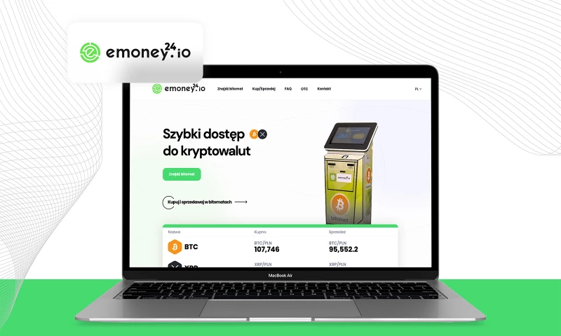 emoney24.io - custom software development for the crypto industry