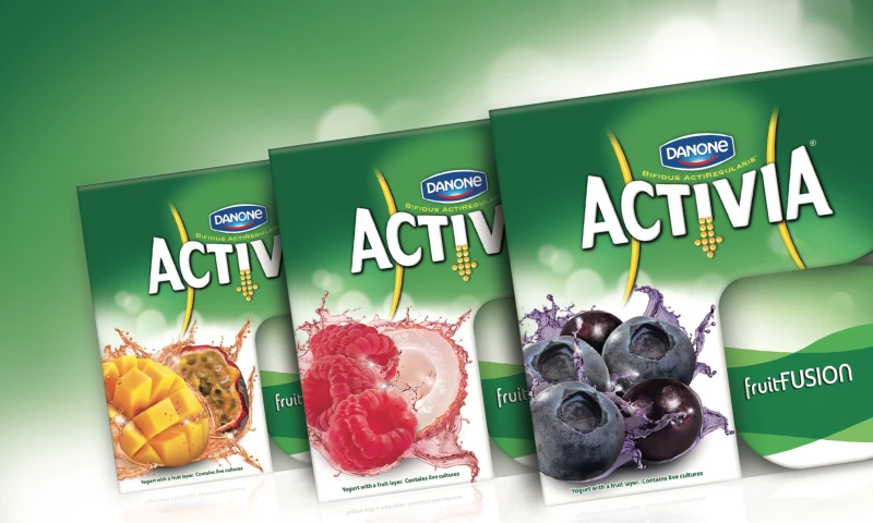 Slice Design - Activia Fruit Fusion