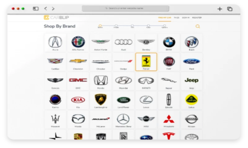 CarBlip - A Convenient Online Car Buying Site