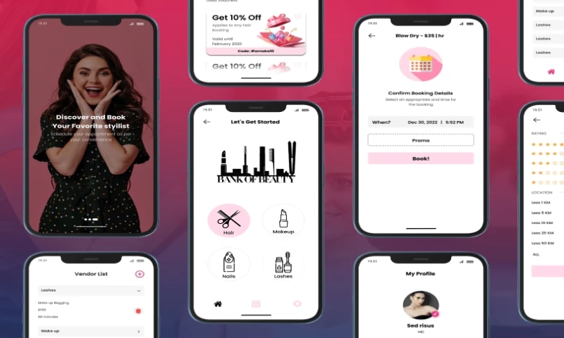 Amaka - Online Salon Booking App