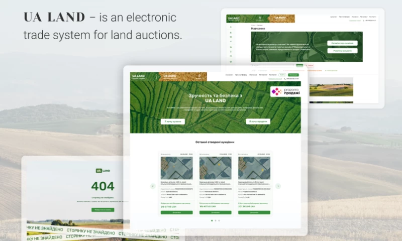 Land Auctions Platform